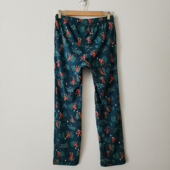 Duluth Men's Lumber Jams Cotton Sleep Pajama Pants Green Red Christmas Size M/32 - Picture 2 of 6